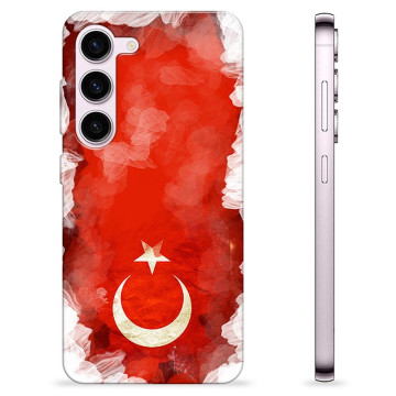 Capa de TPU - Samsung Galaxy S23 5G - Bandeira da Turquia