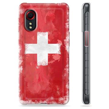 Capa de TPU - Samsung Galaxy Xcover 5 - Bandeira da Suíça