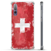 Capa Híbrida - Huawei P20 Pro - Bandeira da Suíça