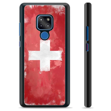 Capa Protetora - Huawei Mate 20  - Bandeira da Suíça