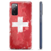 Capa de TPU - Samsung Galaxy S20 FE - Bandeira da Suíça