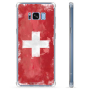 Capa Híbrida - Samsung Galaxy S8 - Bandeira da Suíça