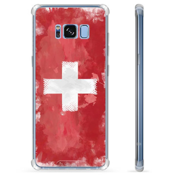 Capa Híbrida - Samsung Galaxy S8+ - Bandeira da Suíça