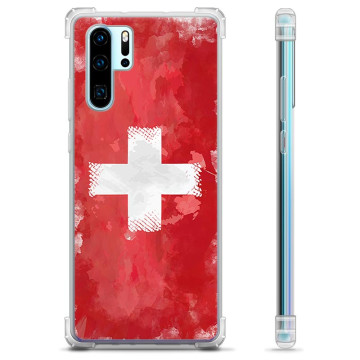 Capa Híbrida - Huawei P30 Pro - Bandeira da Suíça