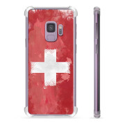 Capa Híbrida - Samsung Galaxy S9 - Bandeira da Suíça