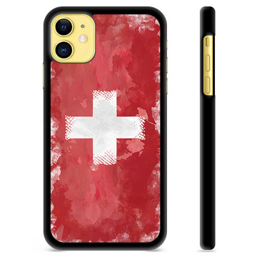 Capa Protetora - iPhone 11  - Bandeira da Suíça