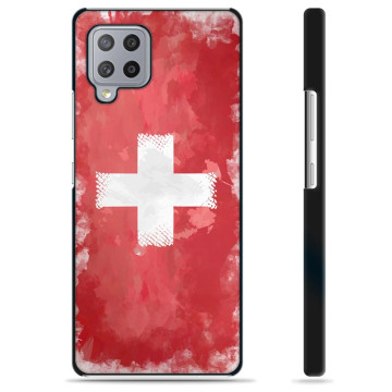 Capa Protetora - Samsung Galaxy A42 5G  - Bandeira da Suíça