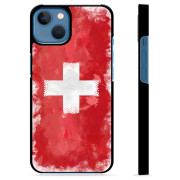 Capa Protetora - iPhone 13  - Bandeira da Suíça