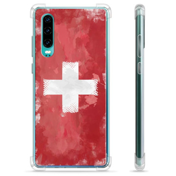 Capa Híbrida - Huawei P30 - Bandeira da Suíça