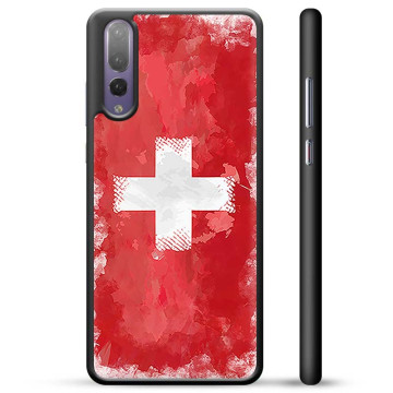 Capa Protetora - Huawei P20 Pro  - Bandeira da Suíça