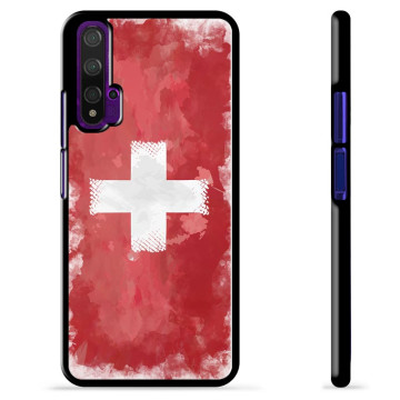 Capa Protetora - o Huawei Nova 5T  - Bandeira da Suíça