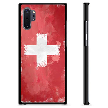 Capa Protetora - Samsung Galaxy Note10+  - Bandeira da Suíça