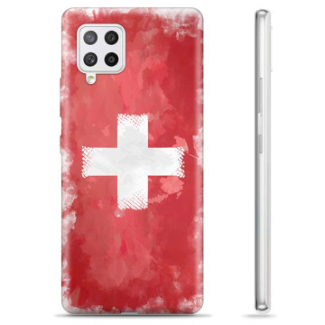 Capa de TPU - Samsung Galaxy A42 5G - Bandeira da Suíça