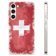 Capa de TPU - Samsung Galaxy S23+ 5G - Bandeira da Suíça