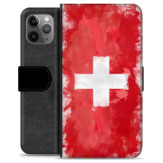 Bolsa tipo Carteira - iPhone 11 Pro Max - Bandeira da Suíça