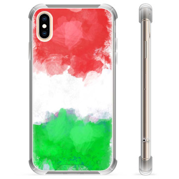 Capa Híbrida - iPhone X / iPhone XS - Bandeira Italiana