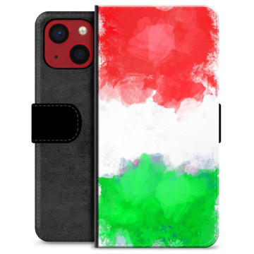 Bolsa tipo Carteira - iPhone 13 Mini - Bandeira Italiana