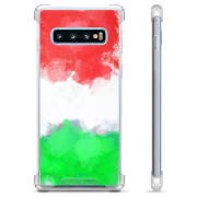 Capa Híbrida - Samsung Galaxy S10 - Bandeira Italiana