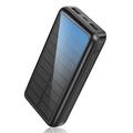 828P Solar Power Bank 30000mAh / Ultimate Portable Charger for Outdoor Emergencies - Preto