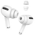 AHASTYLE PT99-2 1 Par de Pontas de Ouvido para Auriculares Apple AirPods Pro 2 / AirPods Pro Bluetooth Tampas de Silicone, Tamanho S - Branco