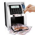 Porquinho mealheiro inteligente tipo ATM para crianças - Brinquedo educativo