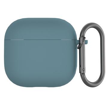 Capa em Silicone com Mosquetão para AirPods 4