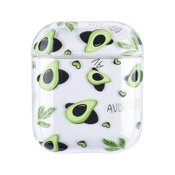 AirPods / AirPods 2 Capa plástica de fruta - Abacate