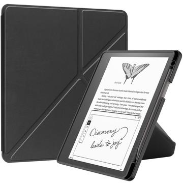 Bolsa Fólio Origami Stand para Amazon Kindle Scribe - Preto