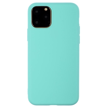 Capa de TPU Mate Anti Dedadas para iPhone 15 Pro Max - Ciano