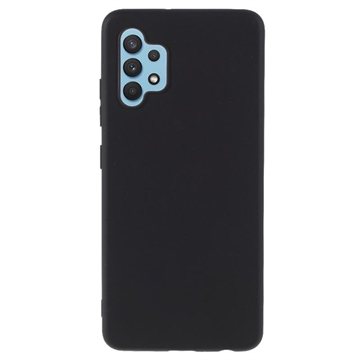 Capa de TPU Mate Anti Dedadas para Samsung Galaxy A32 (4G) - Preto