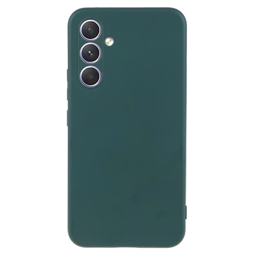 Capa de TPU Mate Anti-Dedadas Samsung Galaxy A54 5G - Verde Militar