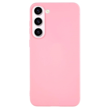 Capa de TPU Mate Anti Dedadas para Samsung Galaxy S23 5G - Cor-de-Rosa