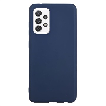 Capa de TPU Mate Anti Dedadas para Samsung Galaxy A53 5G - Azul