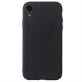 Capa de TPU Mate Anti Dedadas para iPhone XR - Preto