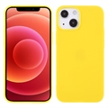 Capa de TPU Mate Anti Dedadas para iPhone 13 Mini - Amarelo