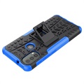 Capa Híbrida Antiderrapante para Motorola Moto E20/E30/E40 - Azul / Preto