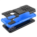 Capa Híbrida Antiderrapante para Motorola Moto E20/E30/E40 - Azul / Preto