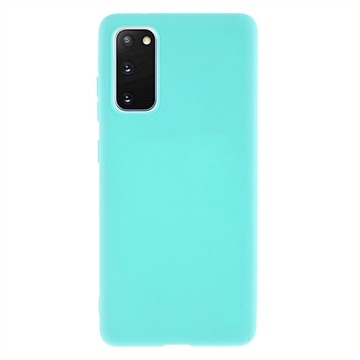 Capa de TPU Anti-Slip para Samsung Galaxy S20 FE - Azul Bebé