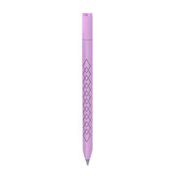 Capa de silicone com textura de diamante para Apple Pencil (USB-C) - Roxo