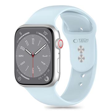 Apple Watch Series 10/9/8/7/6/SE Bracelete de silicone Tech-Protect - 40mm/41mm/42mm - Céu