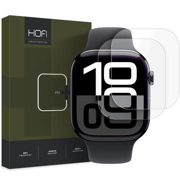 Apple Watch Series 10 Hofi HydroFlex Pro+ Protetor de ecrã em hidrogel - 46 mm - 2 unid. - Transparente