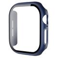 Capa de Plástico com Protetor de Ecrã para Apple Watch Series 10 - 47mm - Azul Escuro