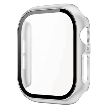 Capa de Plástico com Protetor de Ecrã para Apple Watch Series 10 - 42mm - Prateado