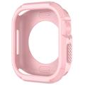 Capa TPU resistente para Apple Watch Series 10 - 42mm - Rosa