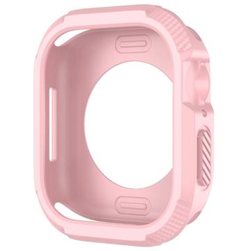 Capa TPU resistente para Apple Watch Series 10 - 42mm - Rosa