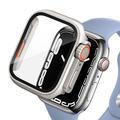 Capa Tech-Protect Defense360 com protetor de ecrã para Apple Watch Series 10 - 46mm - Titânio / Laranja