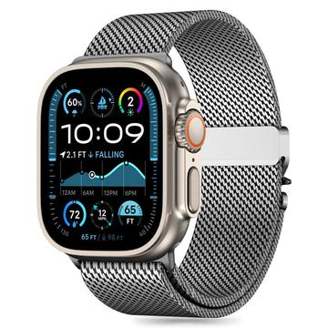 Apple Watch Series Ultra 2/Ultra/10/9/8/7/6/SE (2022)/SE Bracelete Tech-Protect Milan - 49mm/46mm/45mm/44mm - Prateado