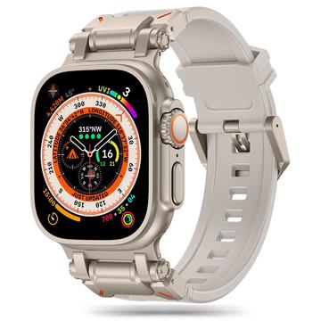 Apple Watch Series Ultra 2/Ultra/10/9/8/SE (2022)/7/SE/6/5/4/3/2/1 Bracelete Tech-Protect Delta Pro - 49mm/46mm/45mm/44mm/42mm - Luz das Estrelas / Titânio