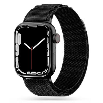 Apple Watch Series Ultra 2/Ultra/10/9/8/SE (2022)/7/SE/6/5/4/3/2/1 Bracelete Tech-Protect Nylon Pro - 49 mm/46mm/45 mm/44 mm/42 mm - Preto