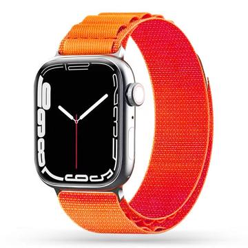 Apple Watch Series Ultra 2/Ultra/10/9/8/SE (2022)/7/SE/6/5/4/3/2/1 Bracelete Tech-Protect Nylon Pro - 49 mm/46mm/45 mm/44 mm/42 mm - Laranja